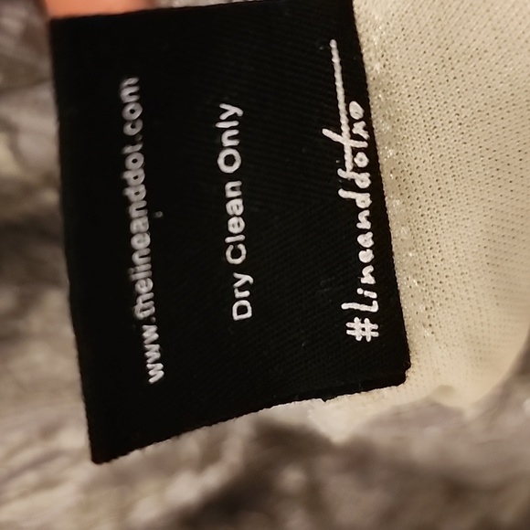 Line & Dot lace mini dress   Size L. Gray - Picture 9 of 10